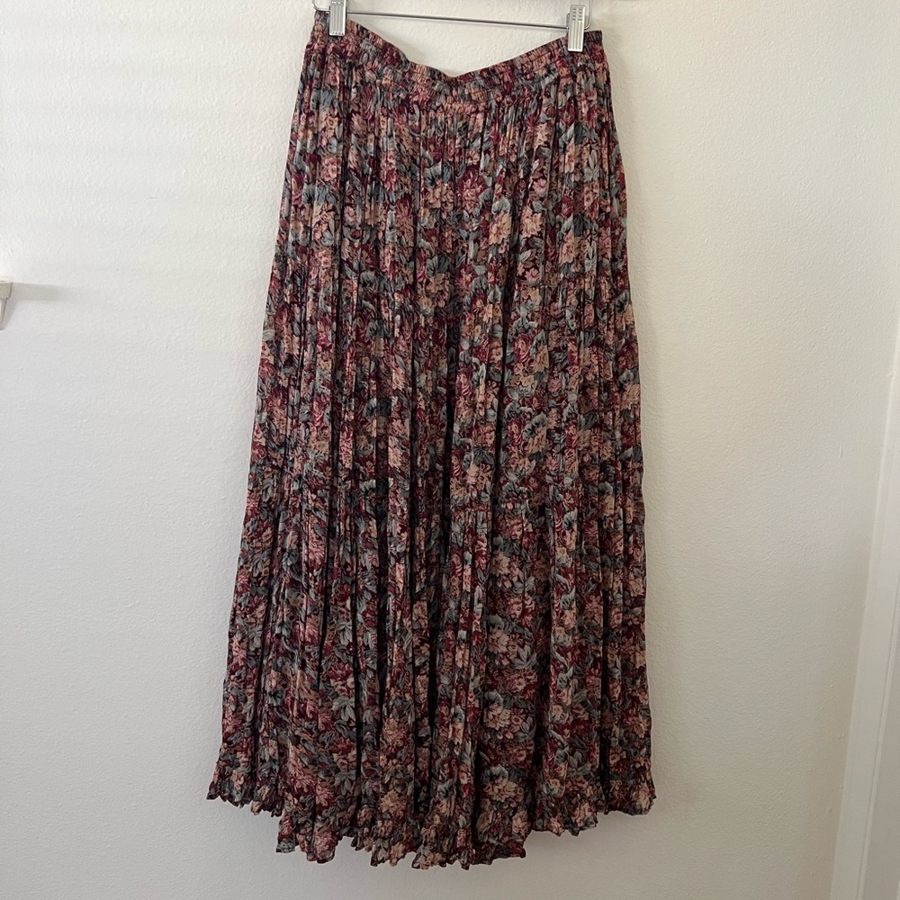 Vintage Floral Skirt
